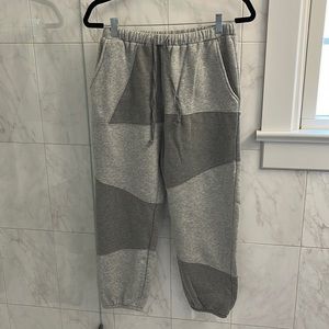 Patchwork Joggers - size small
